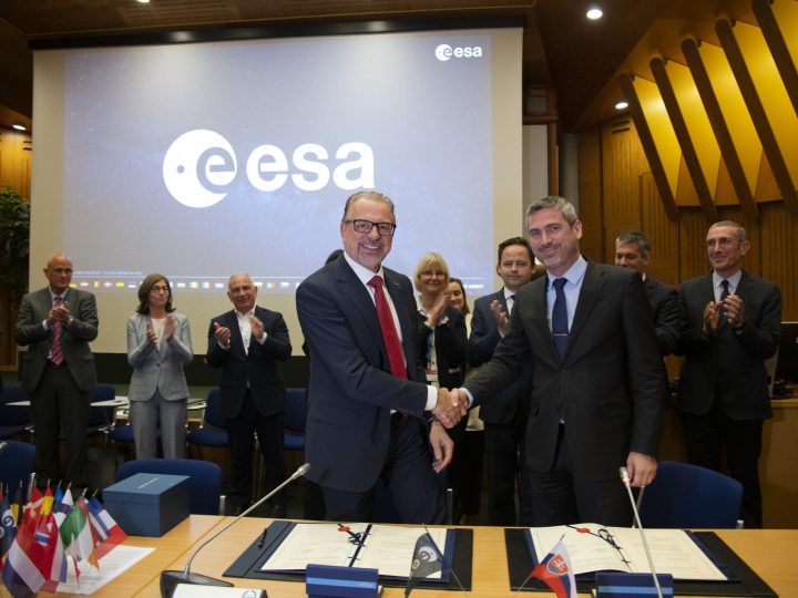 Podpis Zmluvy o pridružení medzi Slovenskou republikou a Európskou vesmírnou agentúrou (ESA)