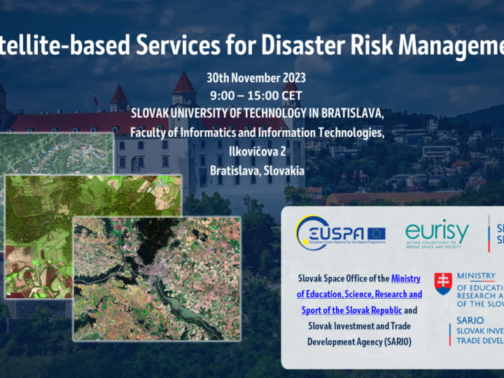 Workshop „Satellite-based Services for Disaster Risk Management“